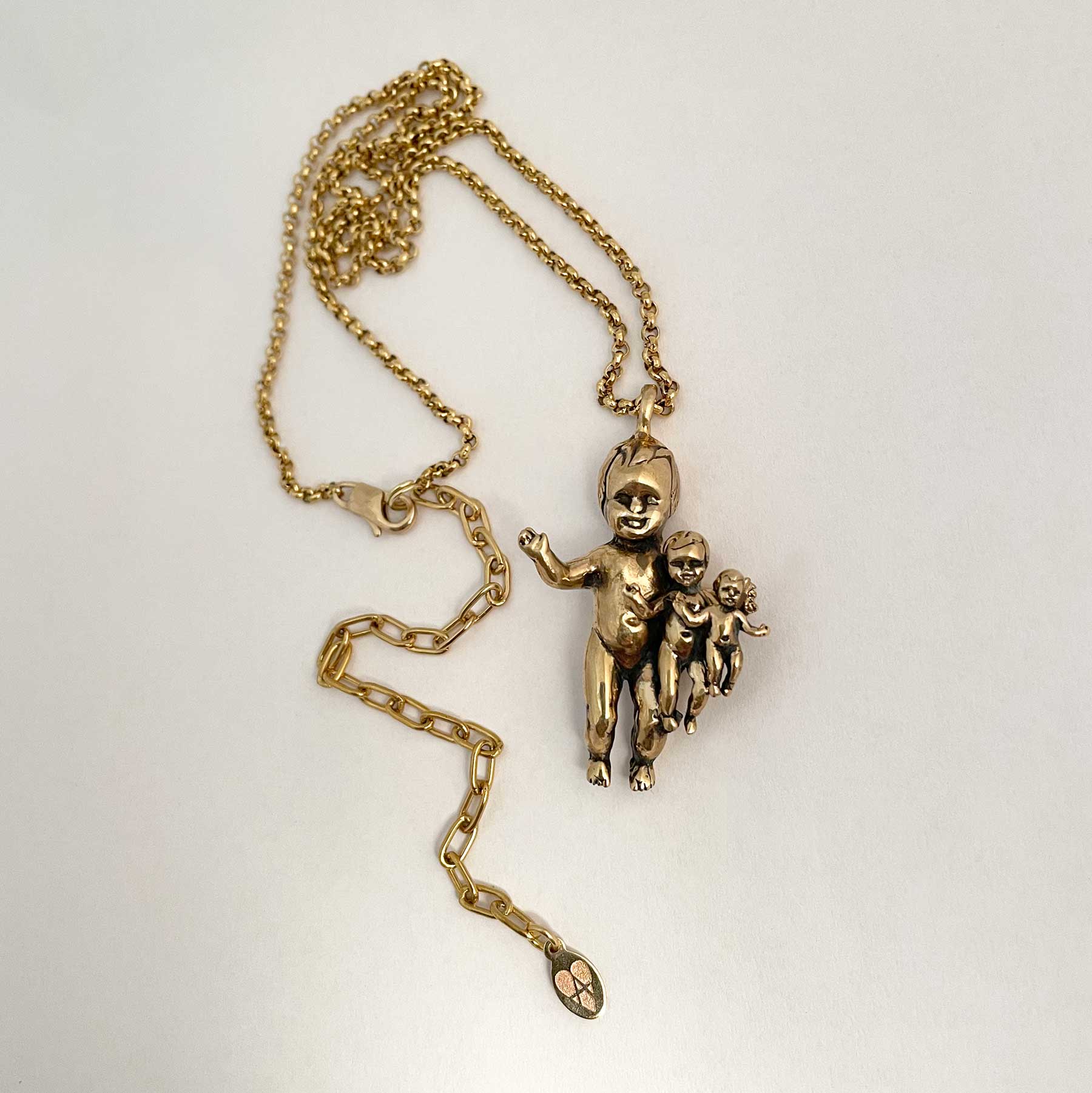 3 Babies Necklace - Image 2