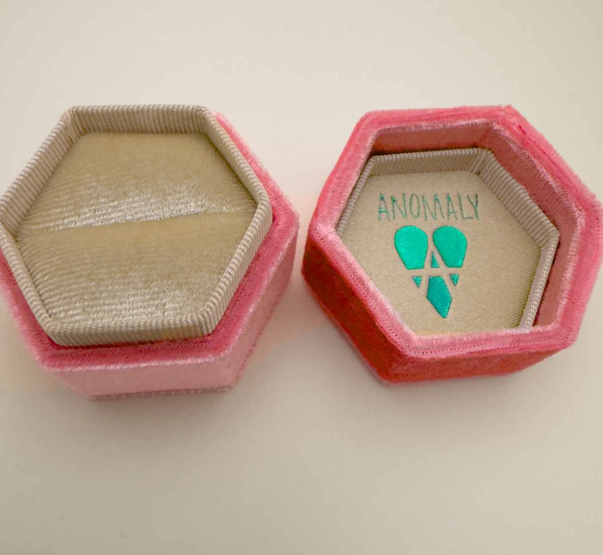 Velvet Ring Box in Green by Anomaly Jewelry - Image 7
