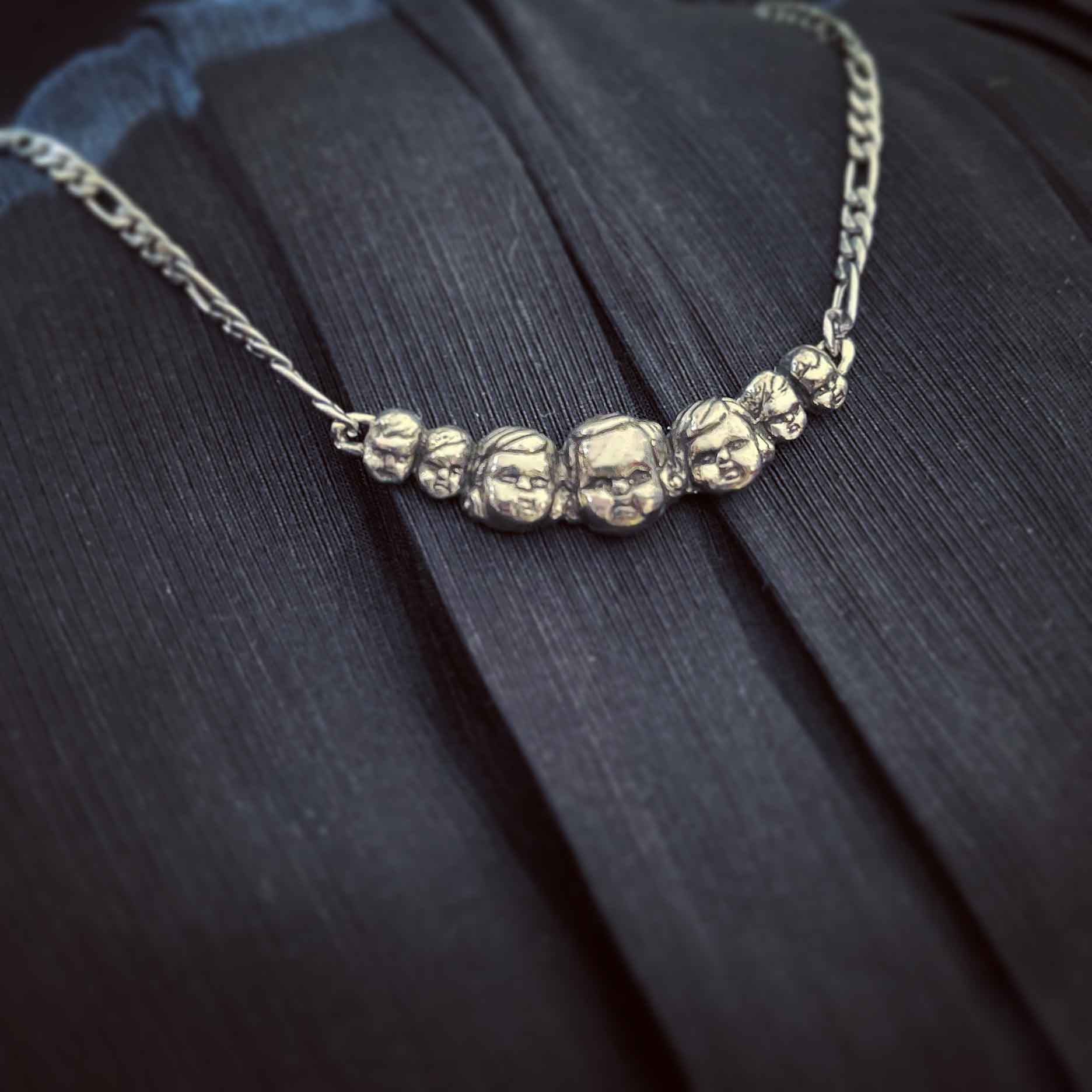 Baby Doll Heads Necklace - Image 8