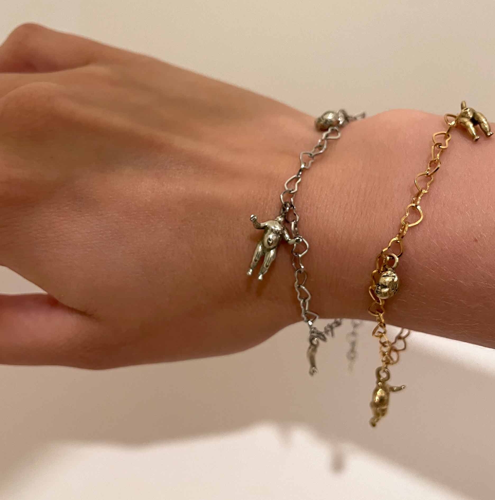 Baby Doll Parts Charm Bracelet - Image 3