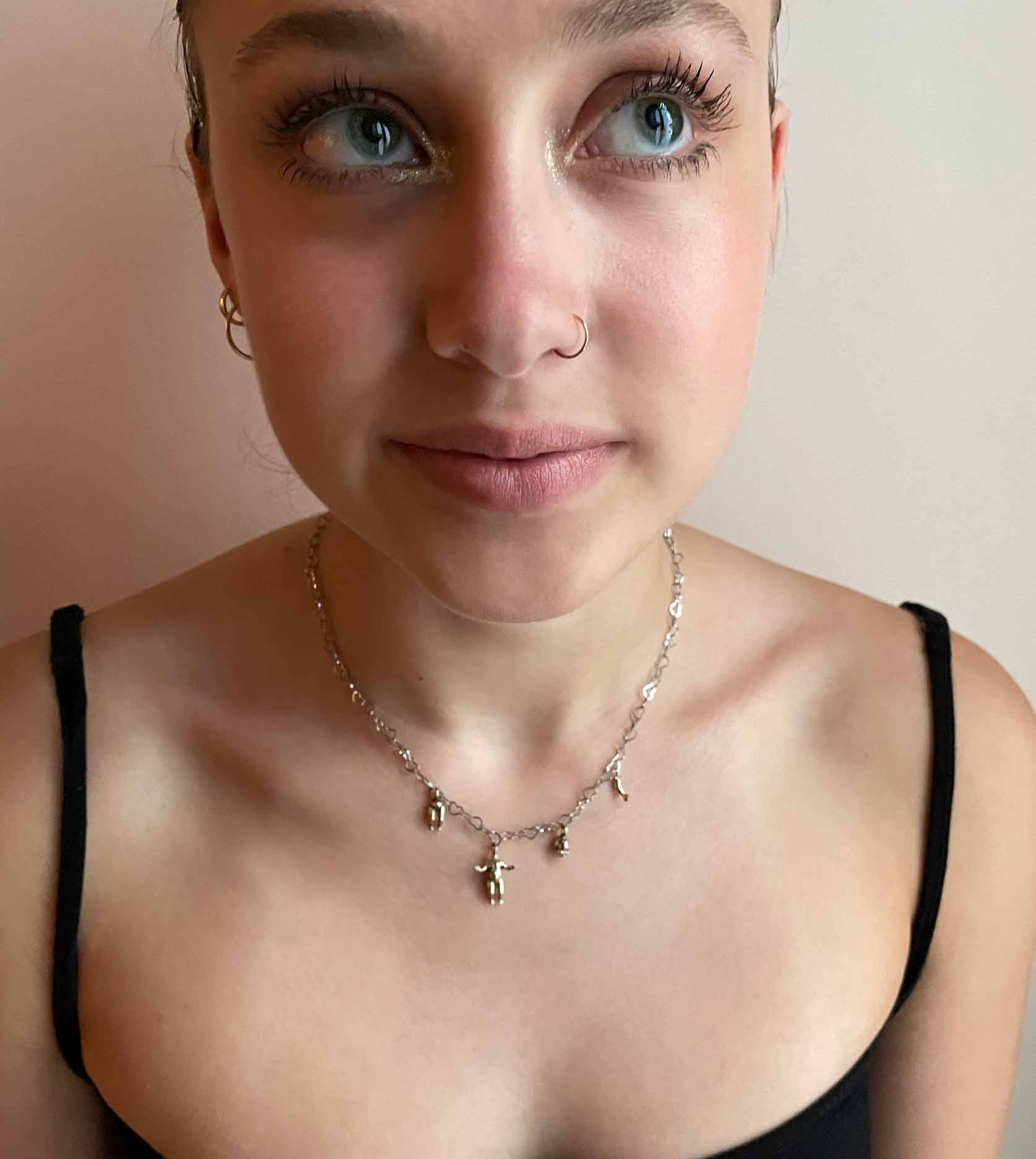 Baby Doll Parts Charm Necklace - Image 2