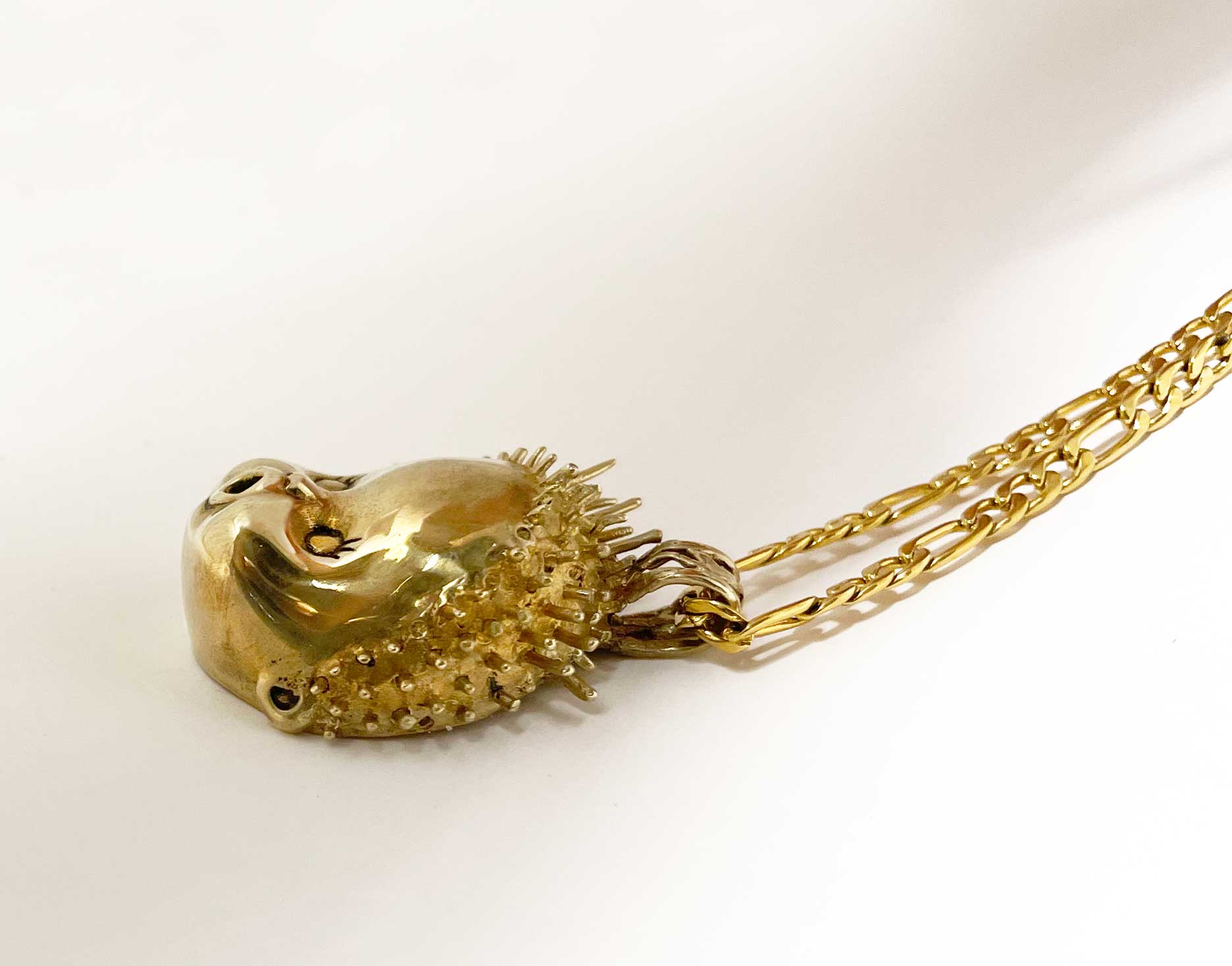 Baby Doll Head Haircut Mishap Necklace - Image 3