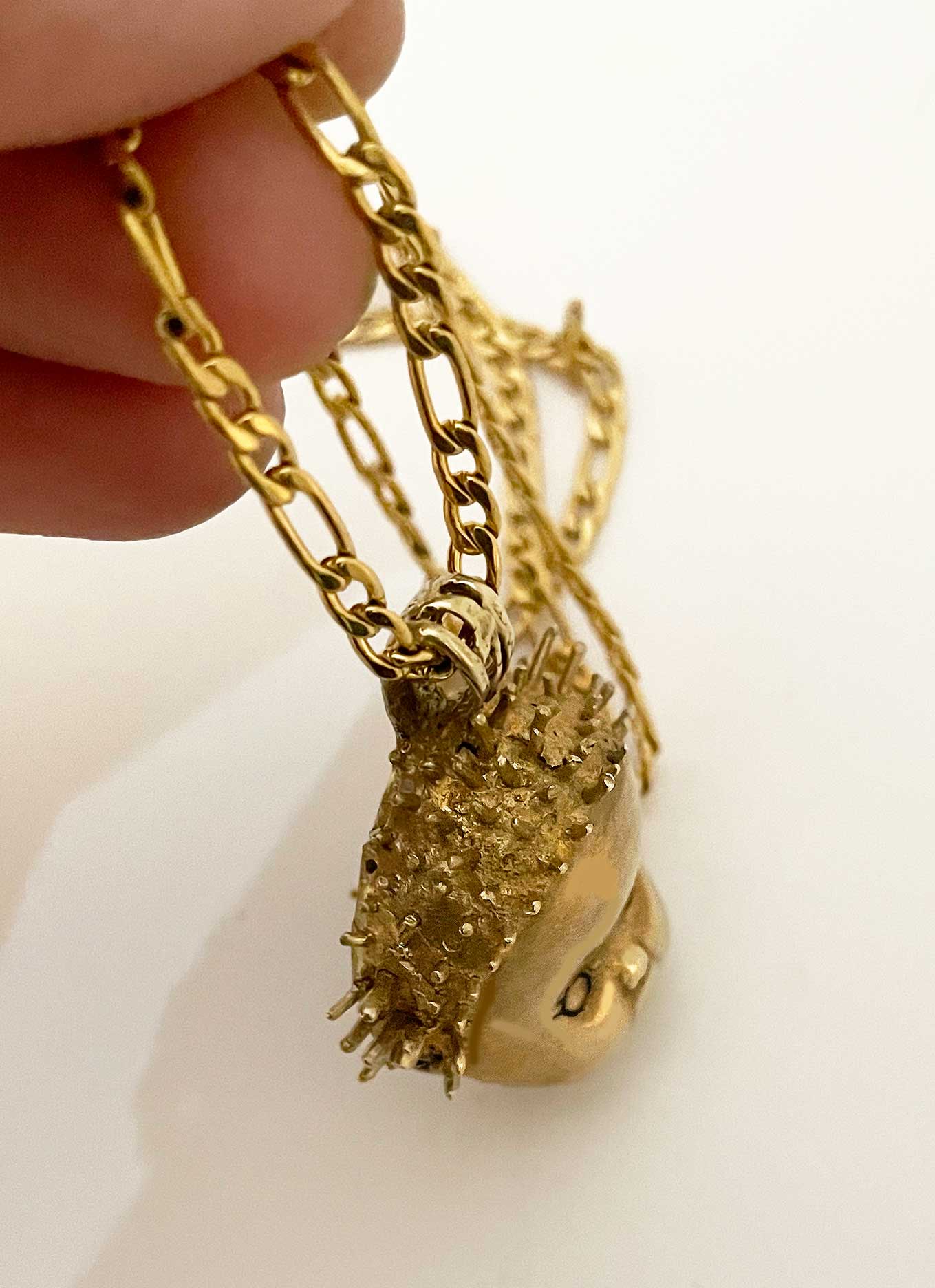 Baby Doll Head Haircut Mishap Necklace - Image 7