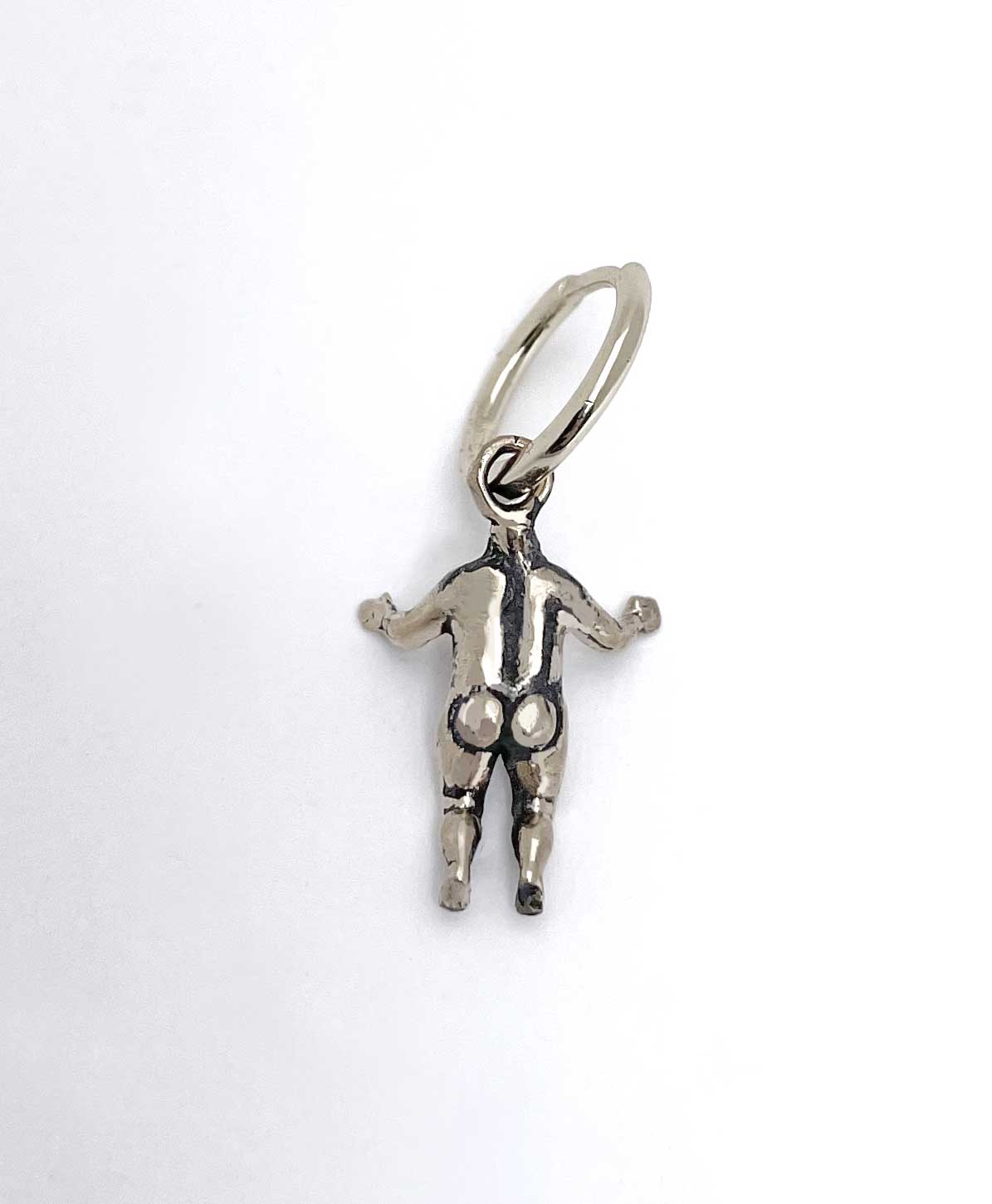 Baby Doll Head Hoop Earrings - Image 17