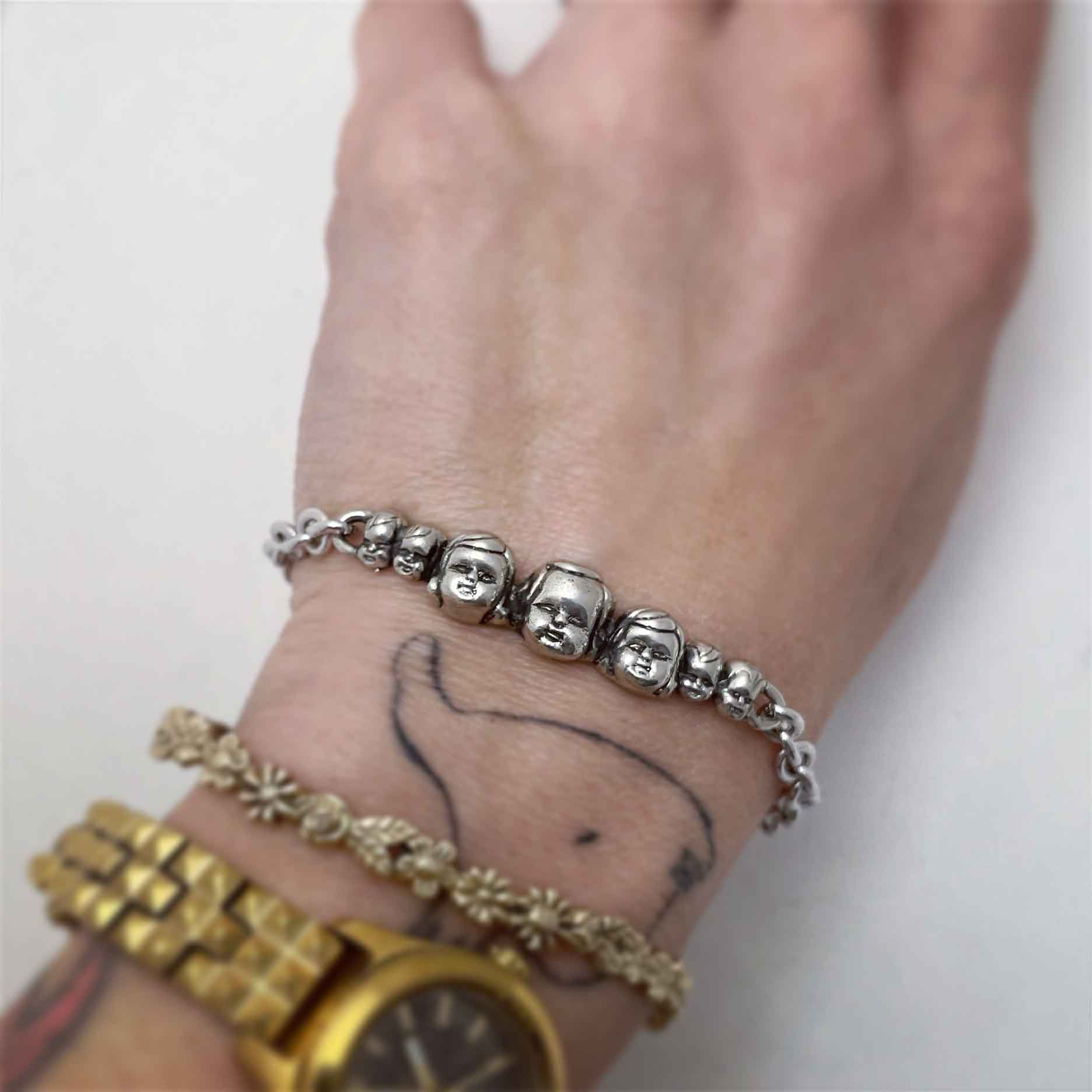 Baby Doll Heads Bracelet - Image 3
