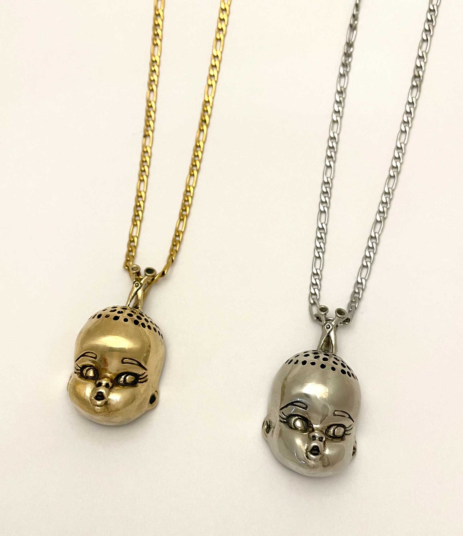 Baldie Doll Head Necklace - Image 9