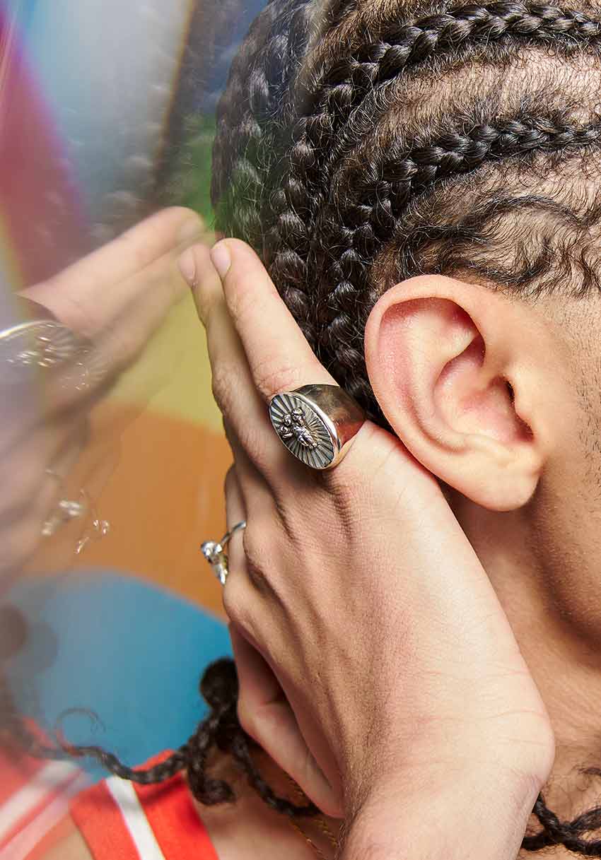 Big Three Headed Baby Ring - Image 8
