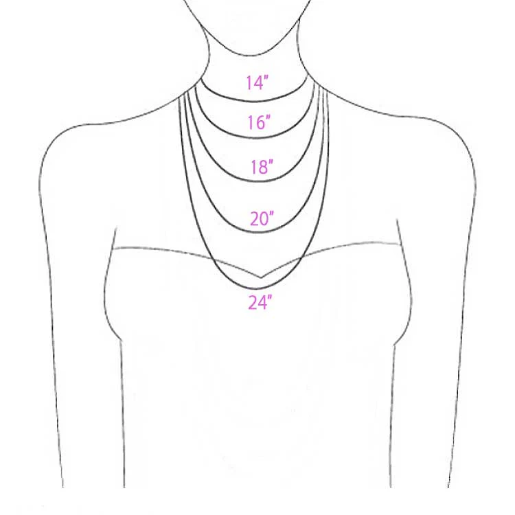 Snake Chain Necklace in silver - Image 8
