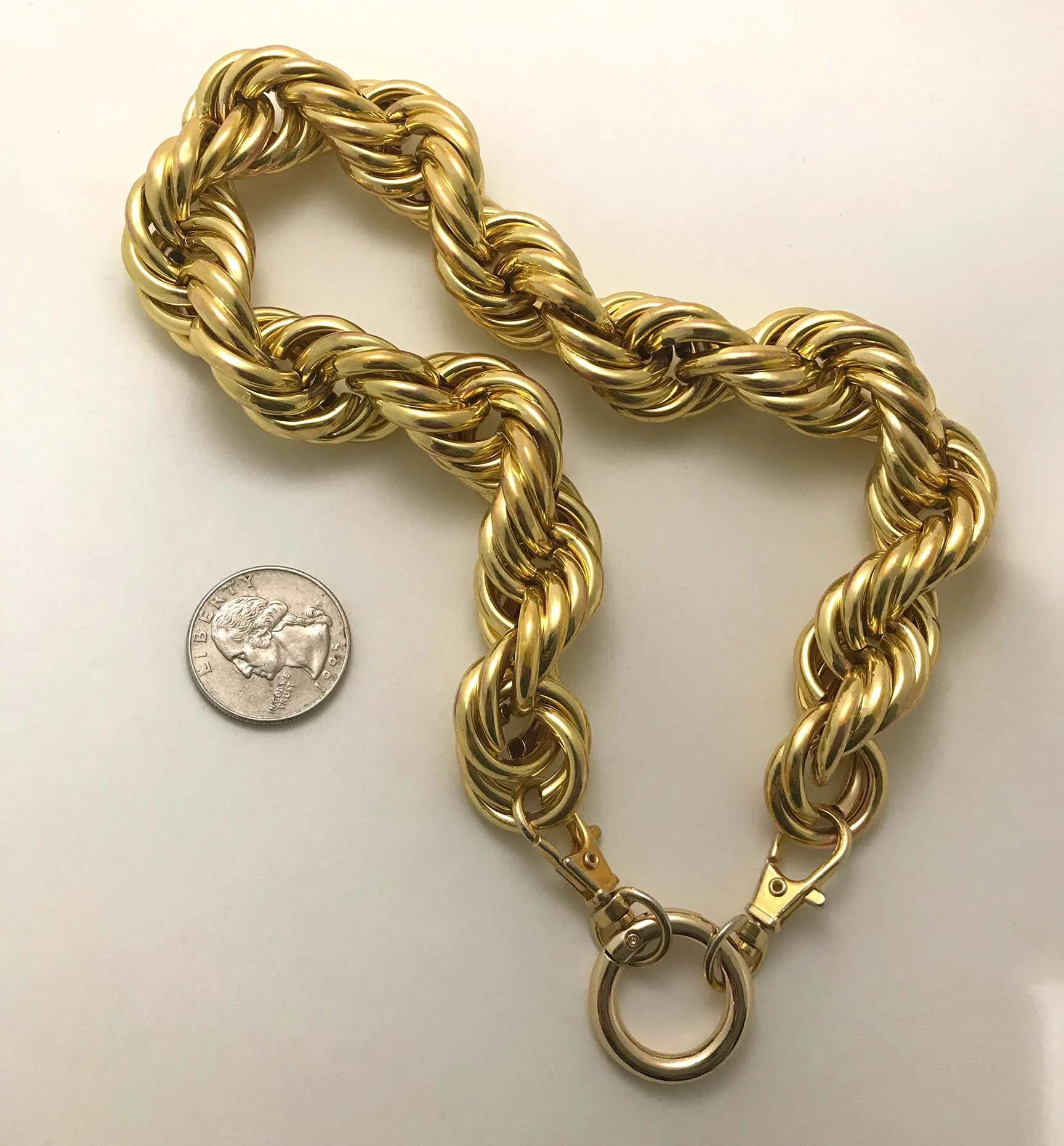 Rope Chain Dog Collar "The Dookie" - Image 4