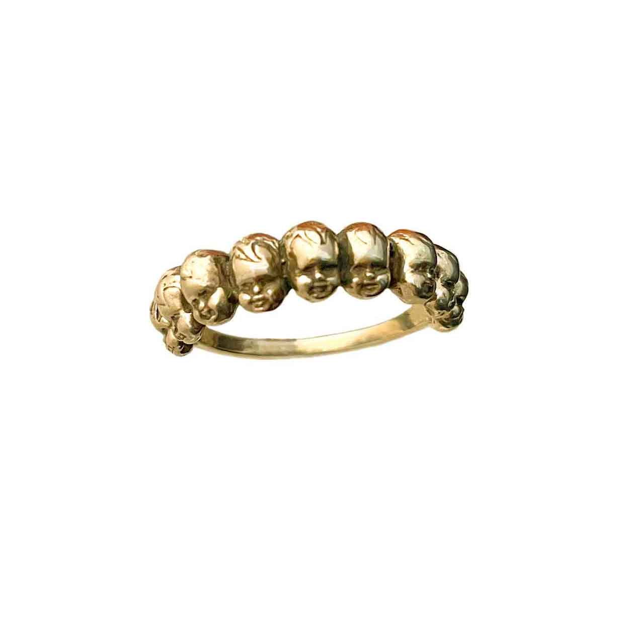 Eternity of Baby Doll  Heads Ring - Image 8
