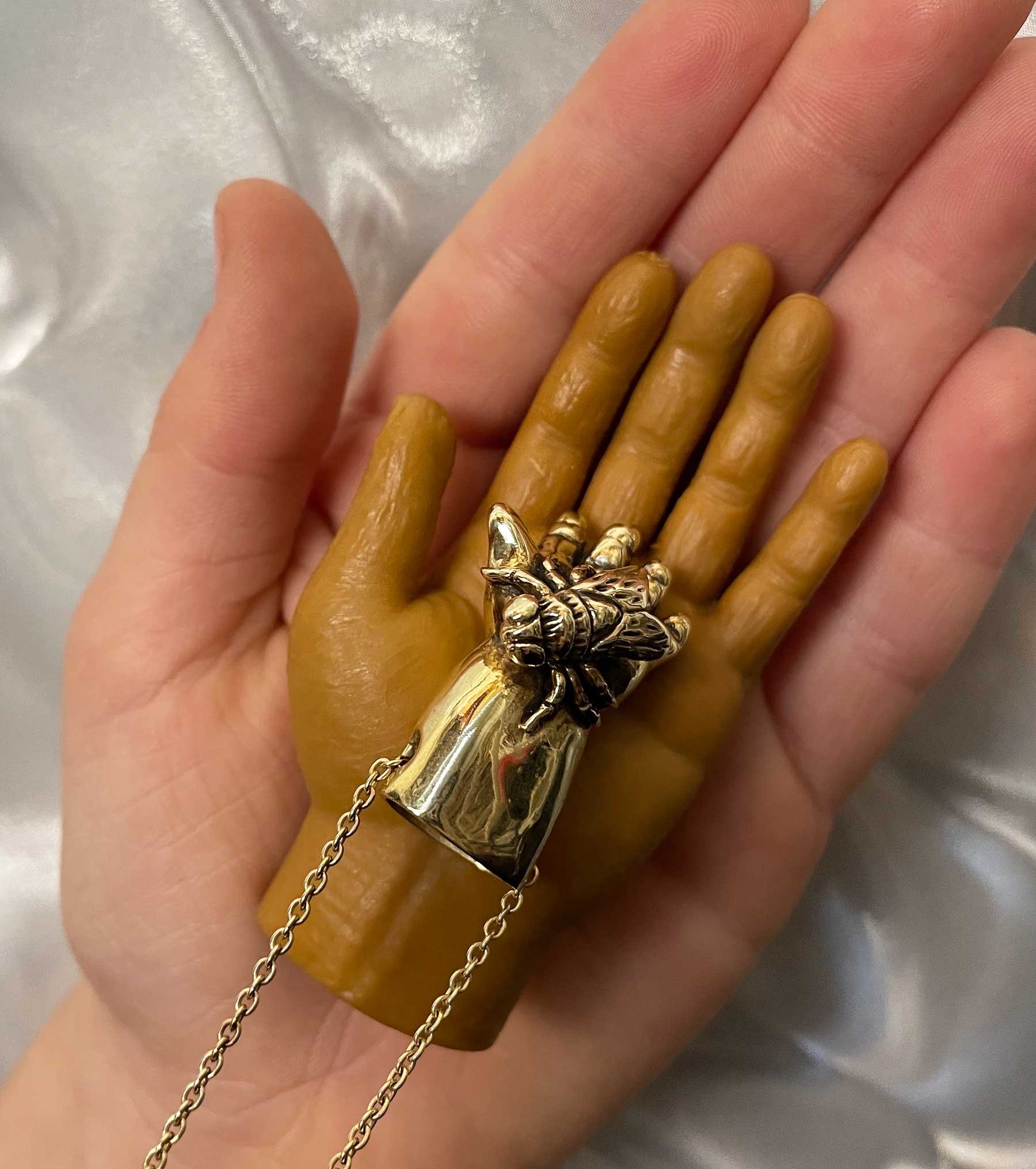 Fly in Hand Necklace - Image 12
