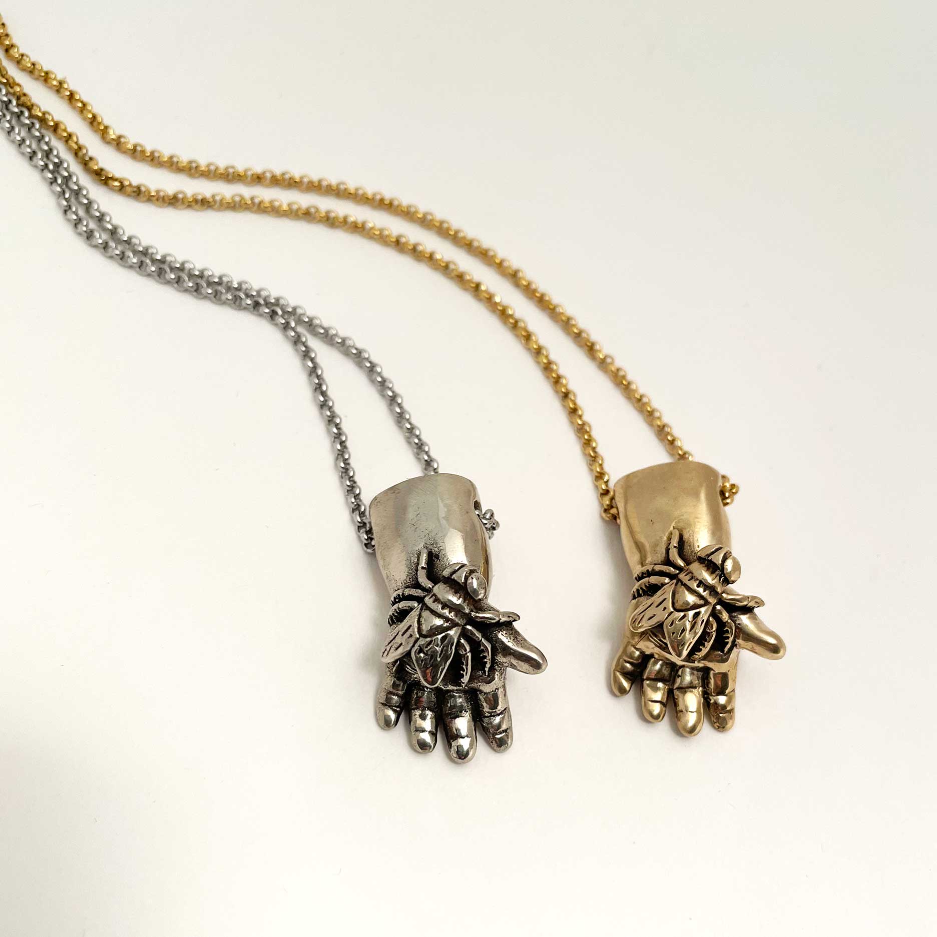 Fly in Hand Necklace - Image 7