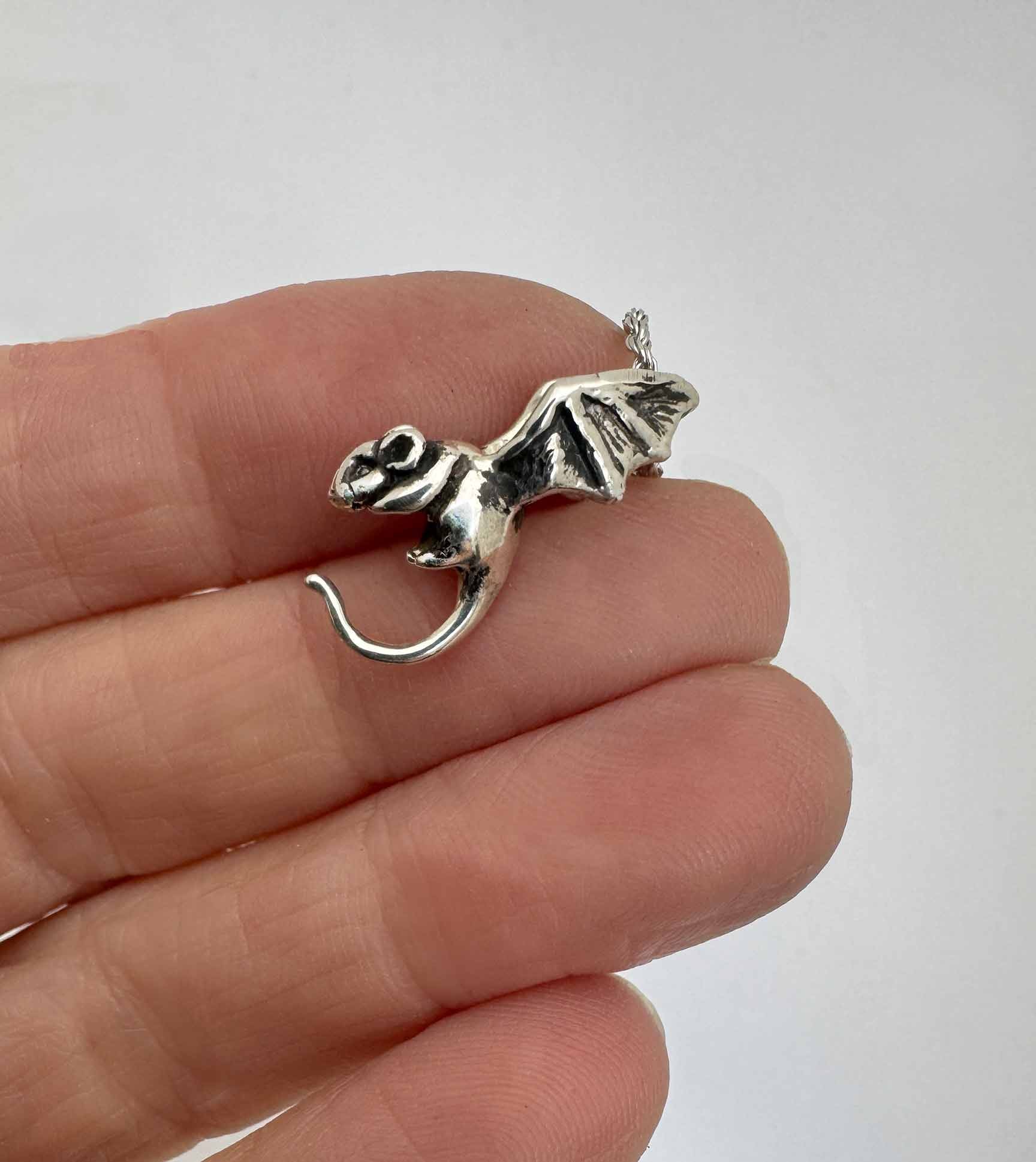 Rat Bat Necklace - Image 3
