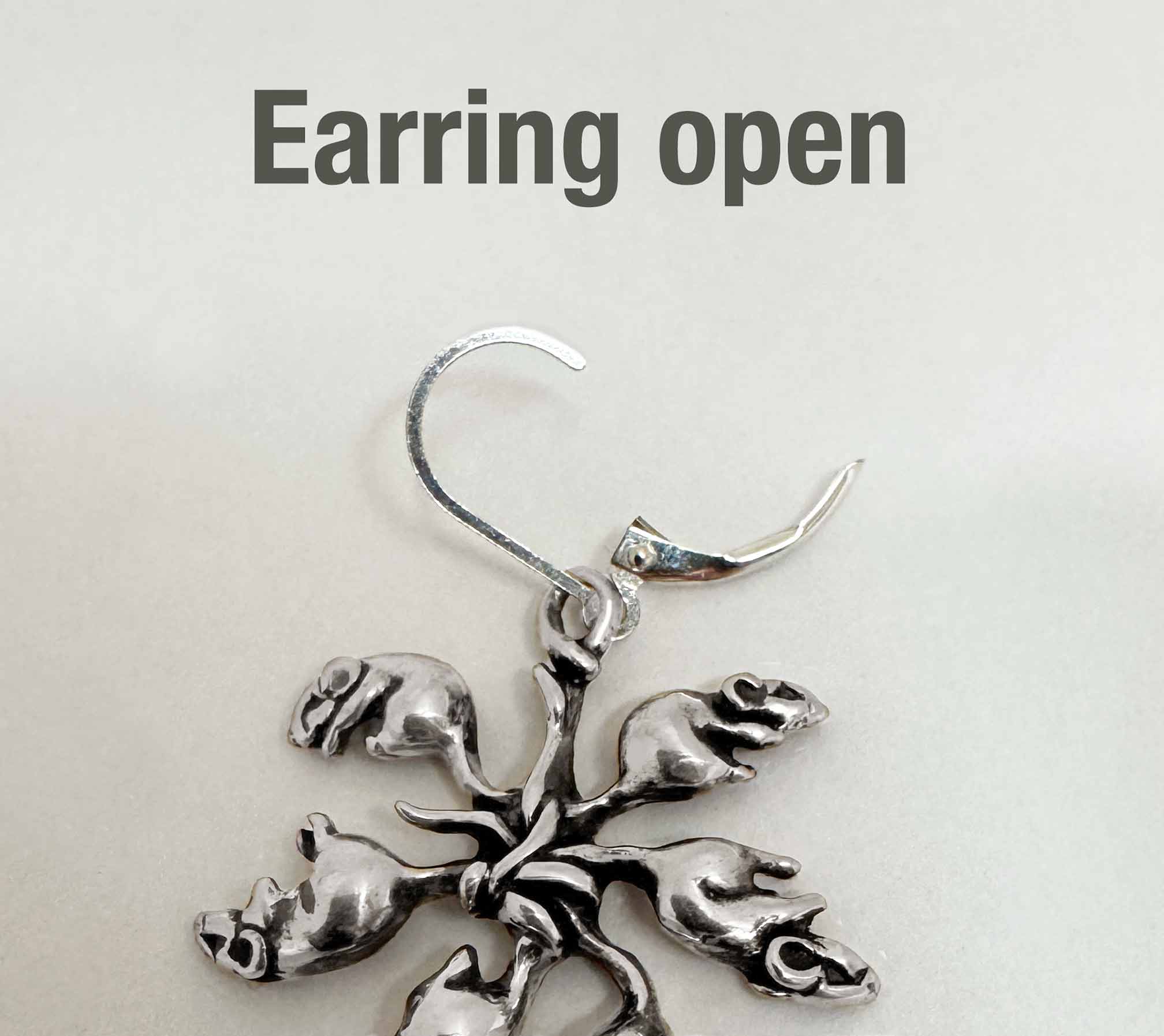 Rat King Earrings - Image 2