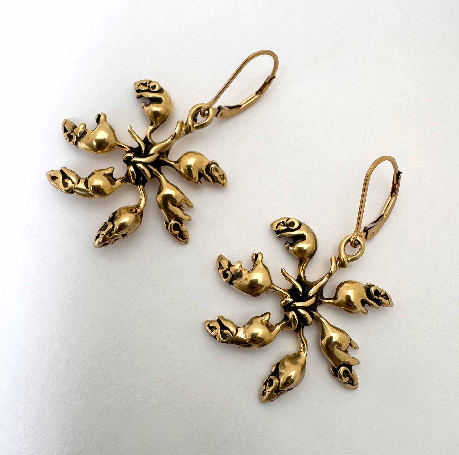 Rat King Earrings - Image 4