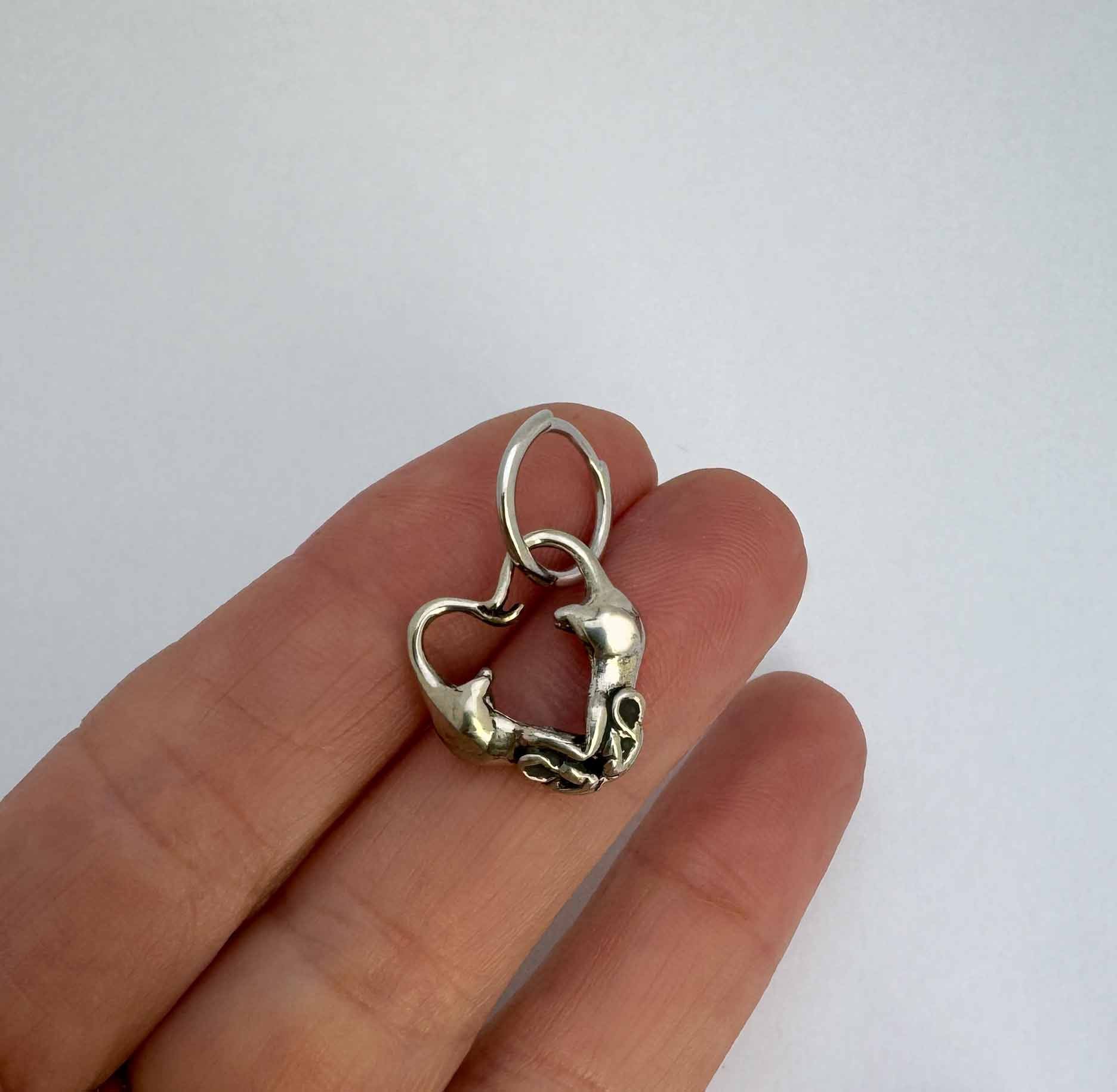 Rats in Love Hoop Earrings - Image 6