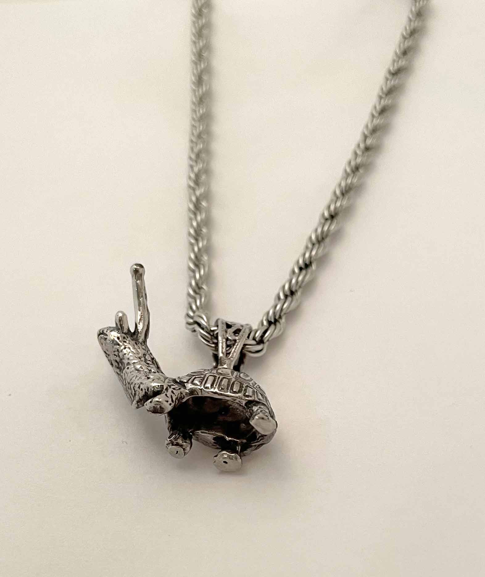 Slug Turtle Necklace "The Slurtle" - Image 5