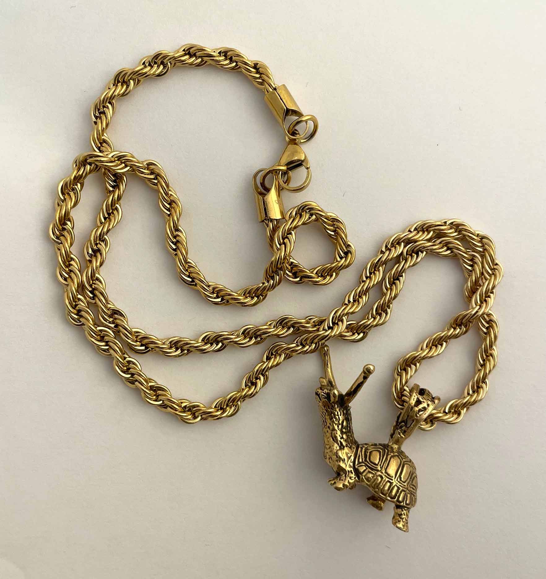 Slug Turtle Necklace "The Slurtle" - Image 8