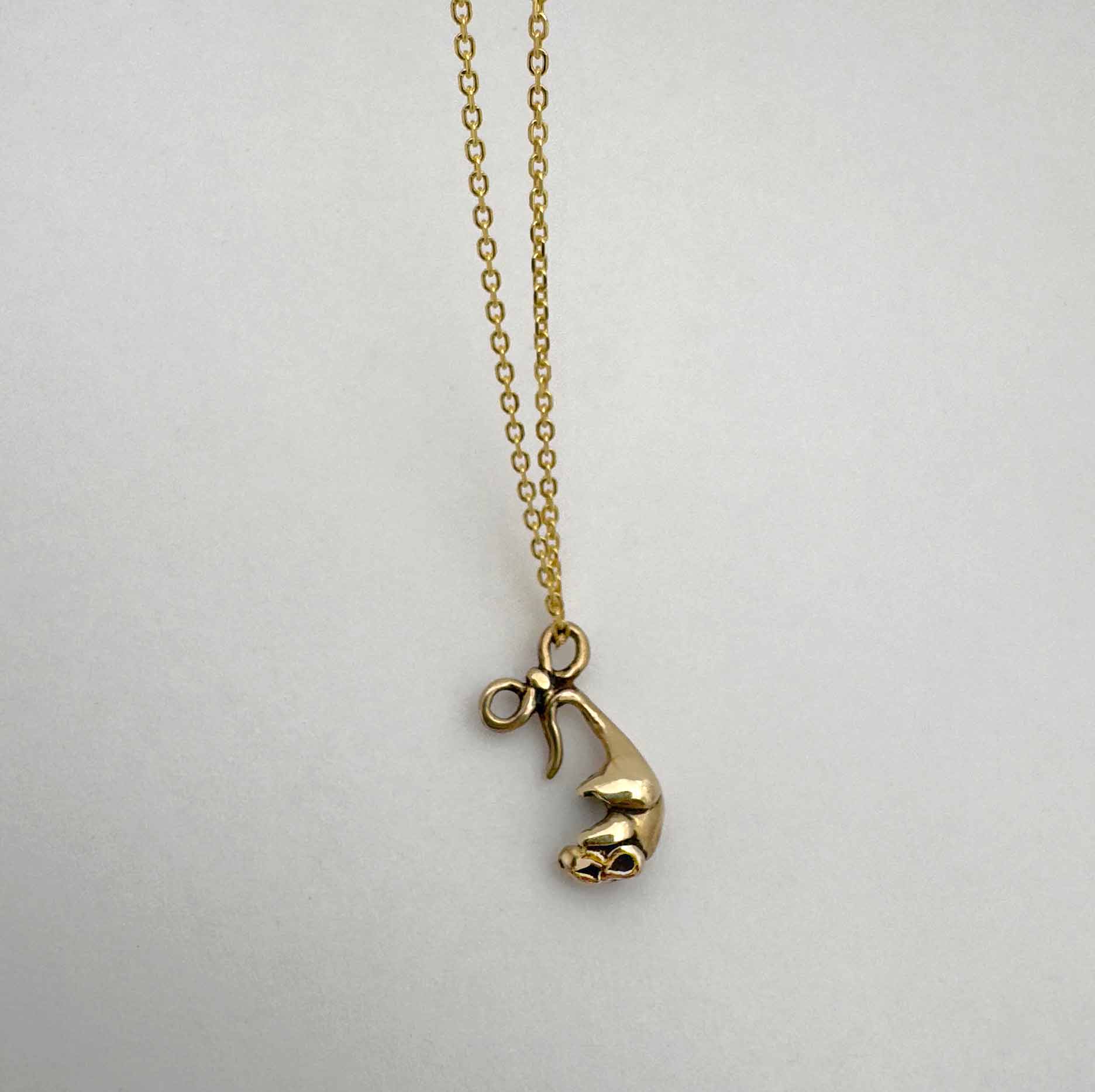 Tail Tied Rat Necklace - Image 4