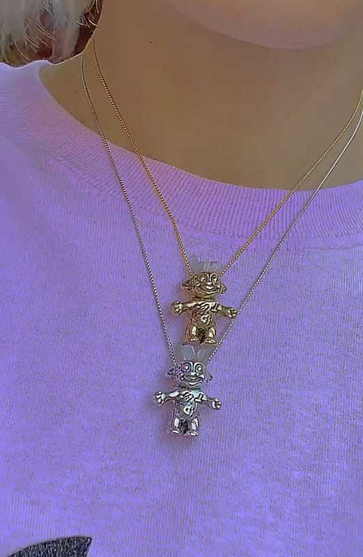 Tattoooed Ned Troll Necklace - Image 5
