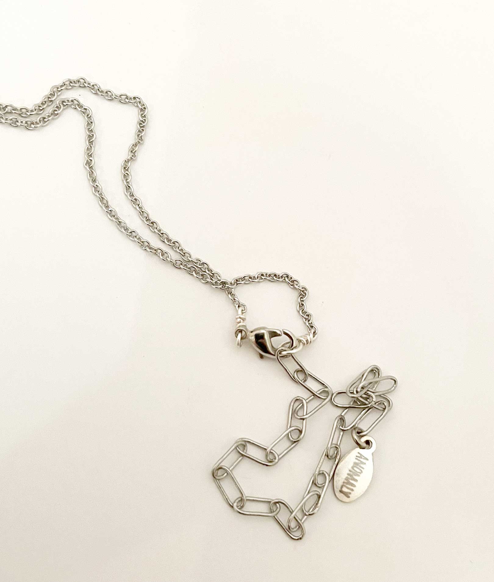 Tiny Three Headed Baby Necklace - Image 9