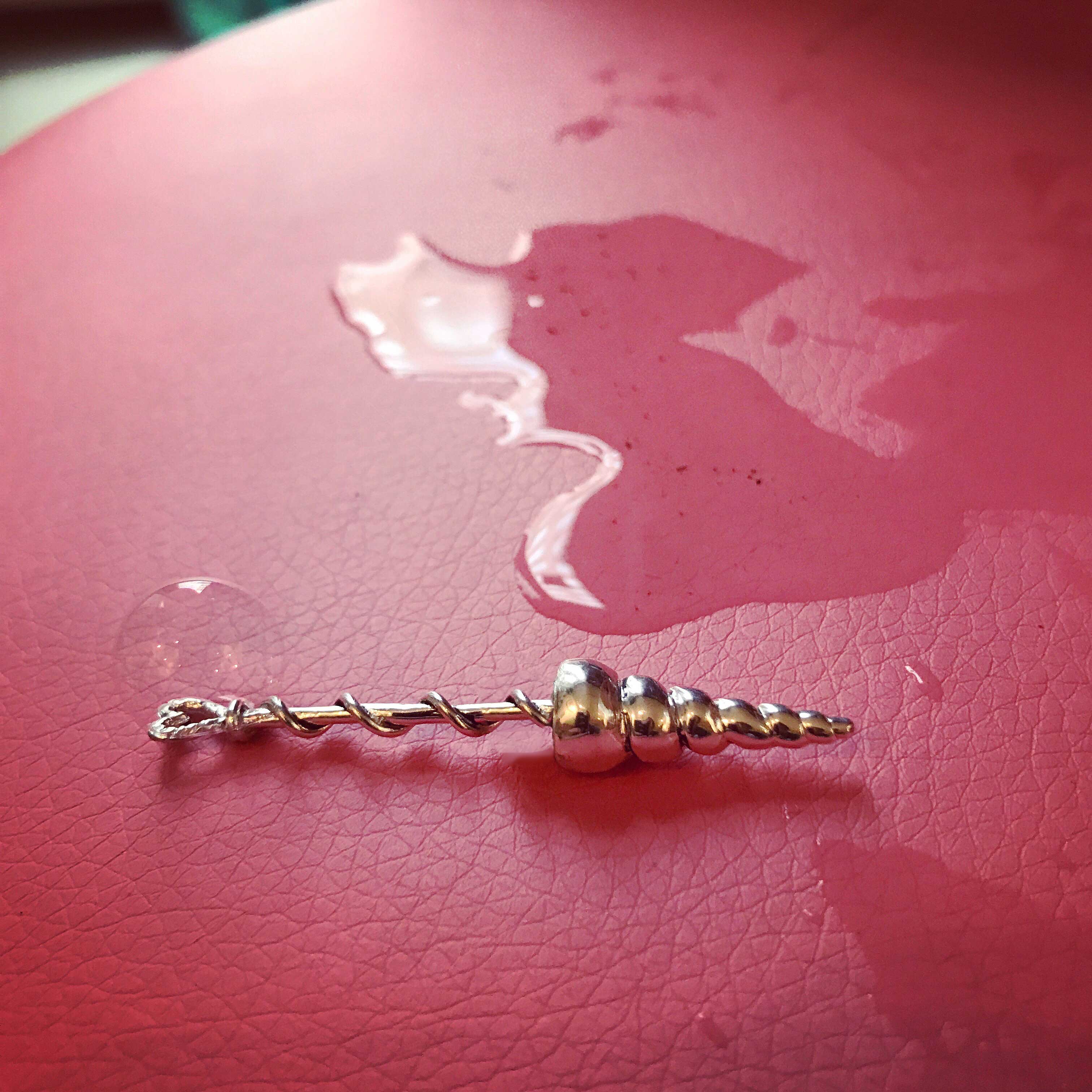 Unicorn Horn Bubble Wand Necklace - Image 7