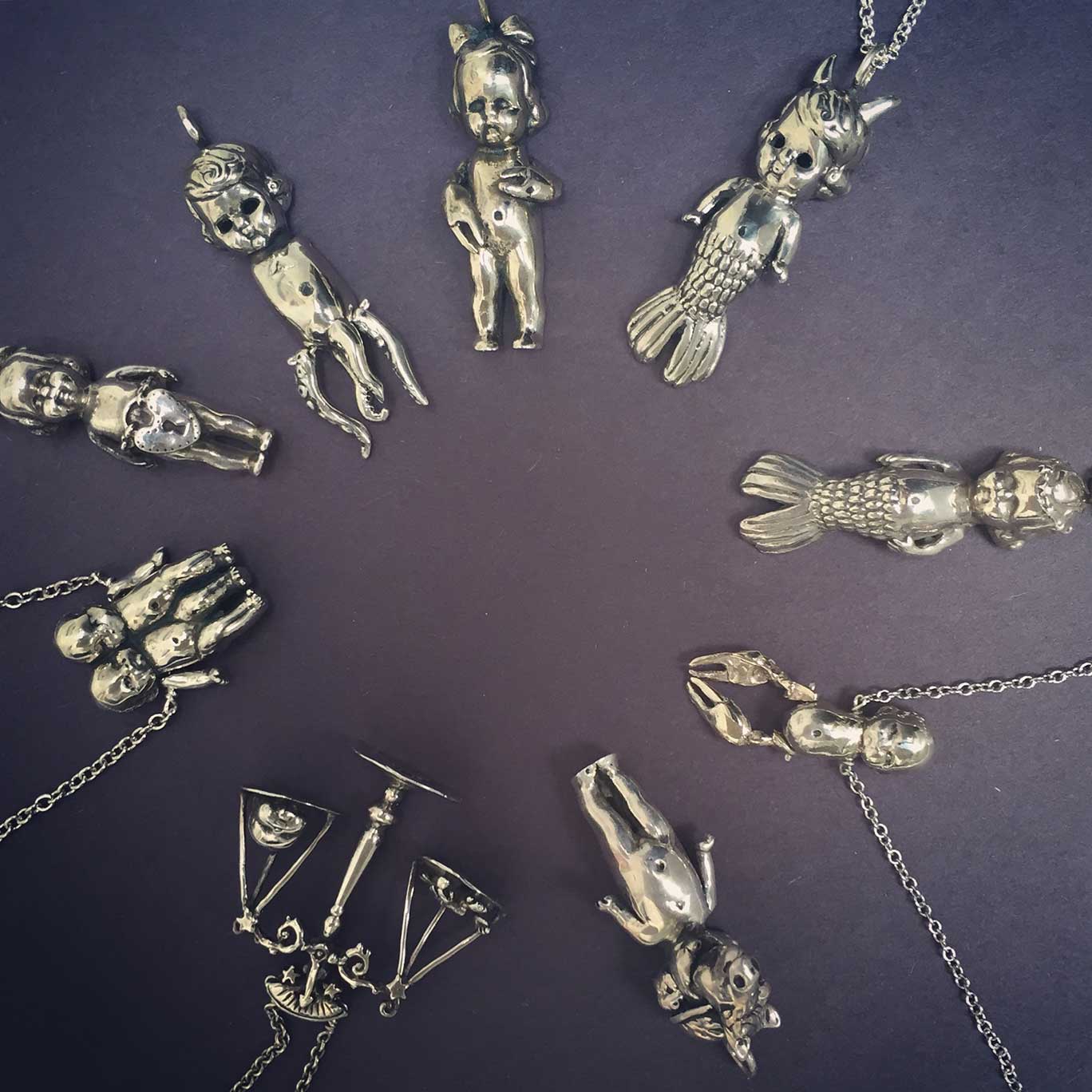 Zodiac Doll Capricorn Necklace - Image 4