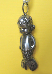 Pisces Zodiac Doll Necklace - Image 3
